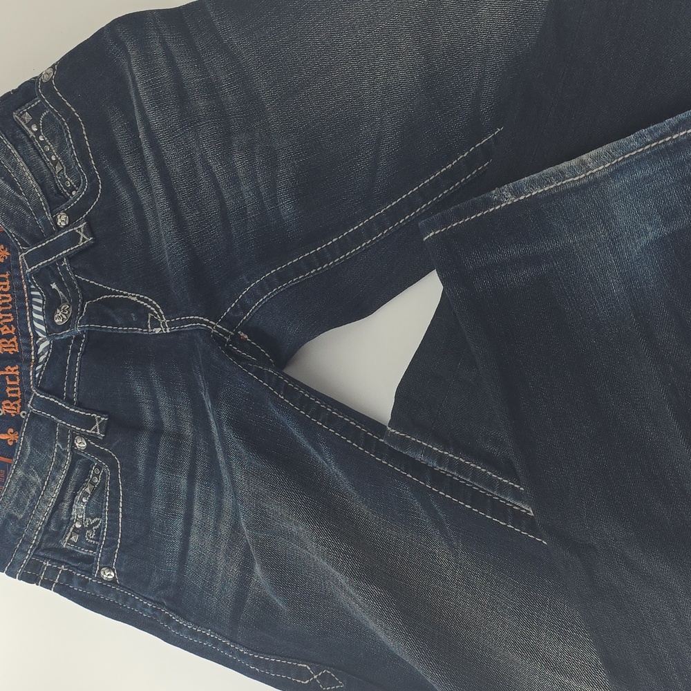 Rock Revival Jeans Noelle Easy Boot Cotton Womens Size 28